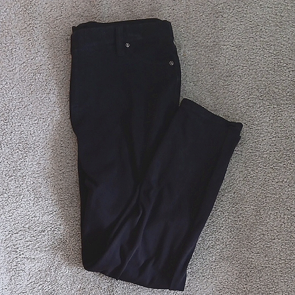 Black Jeggings Capri Pants